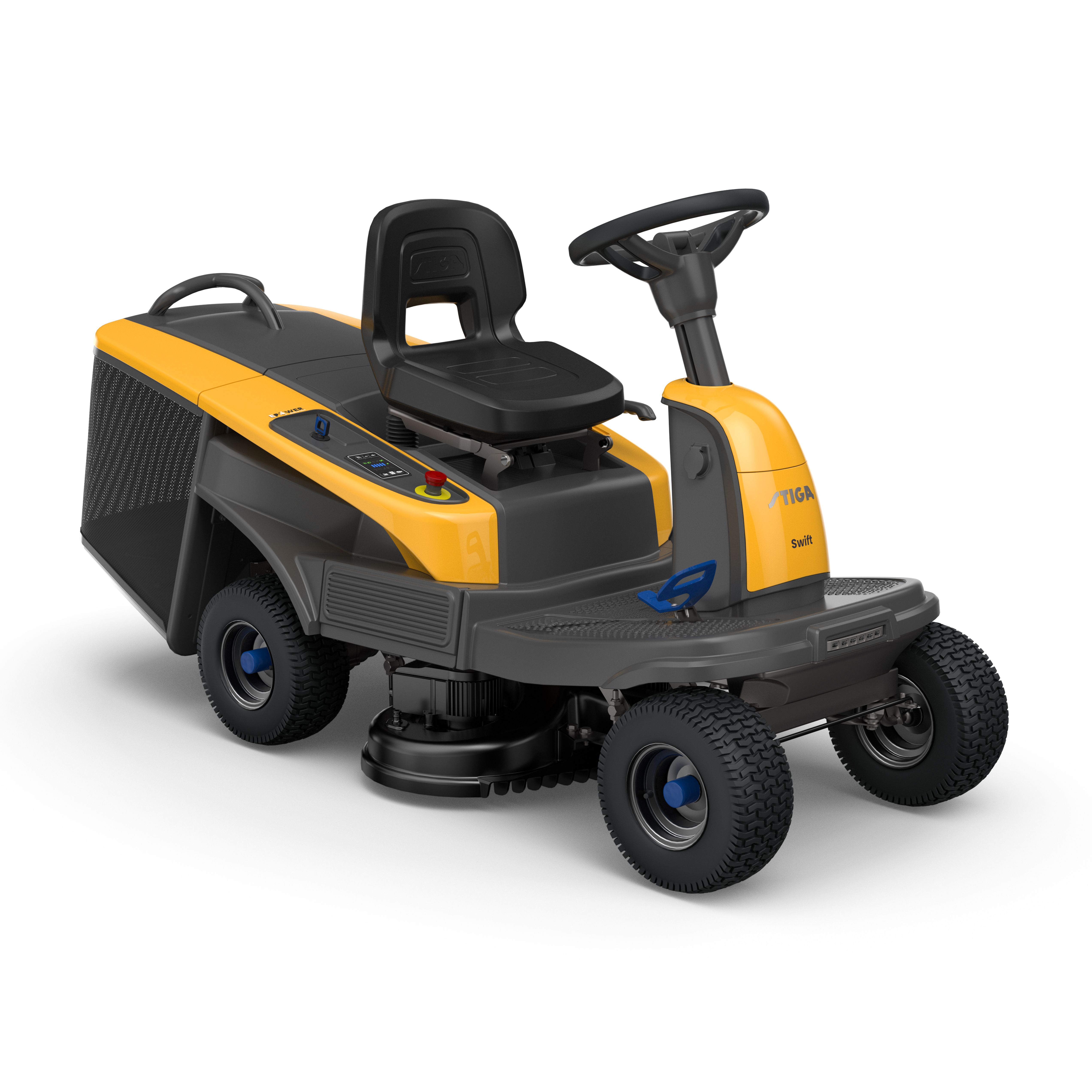 Stiga Swift 372e 48V Battery Rider | Portreath Garden Machinery